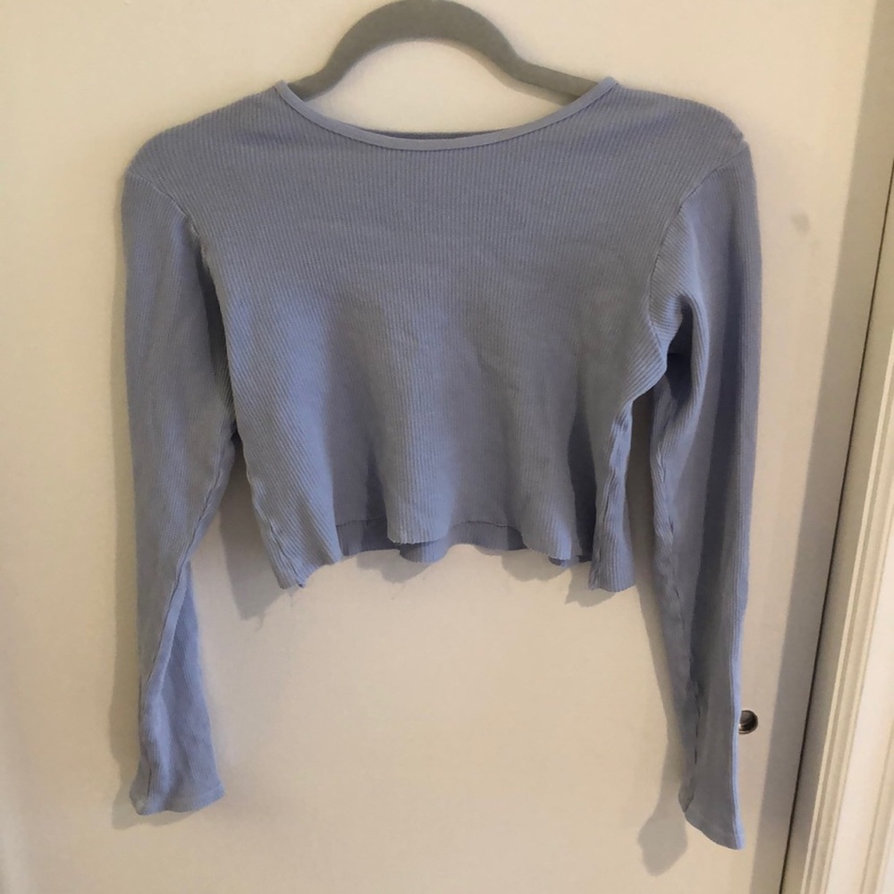 Brandy Melville light blue long sleeve